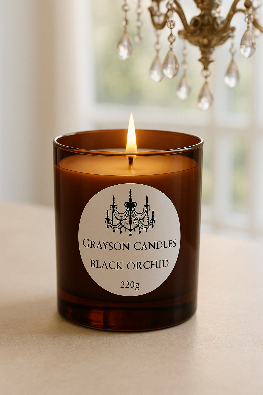 Black Orchid by Grayson Candles
