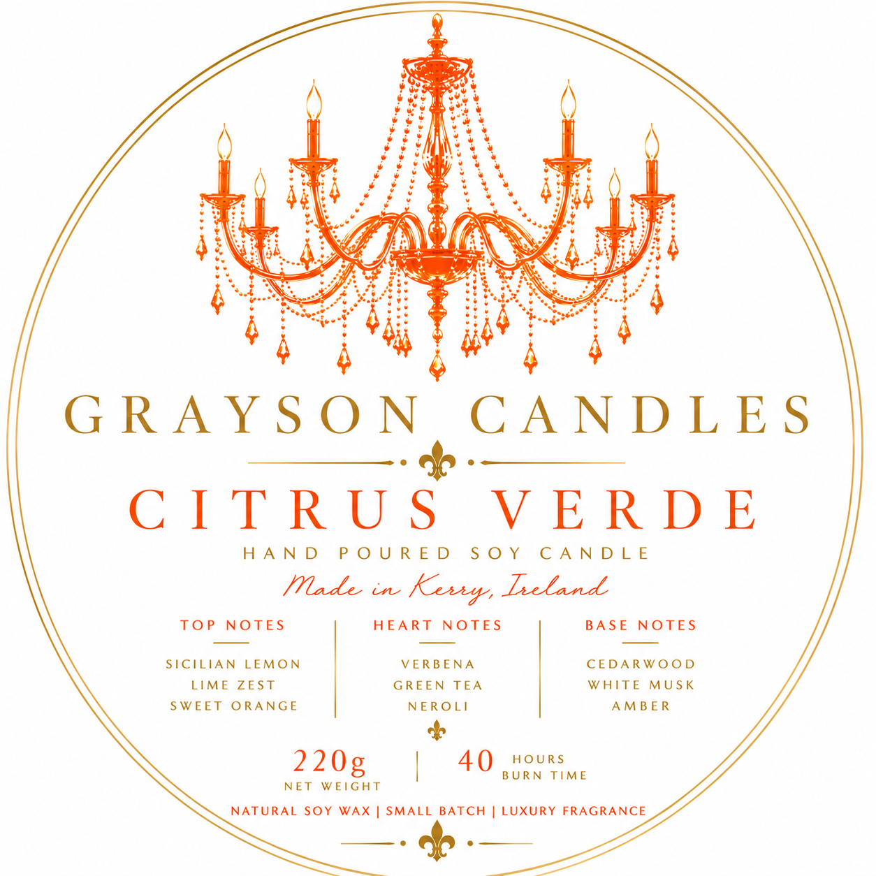 Grayson Candles     Citrus Verde